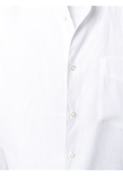 camicia sedici uomo bianca in lino ASPESI | CE36 C19585072